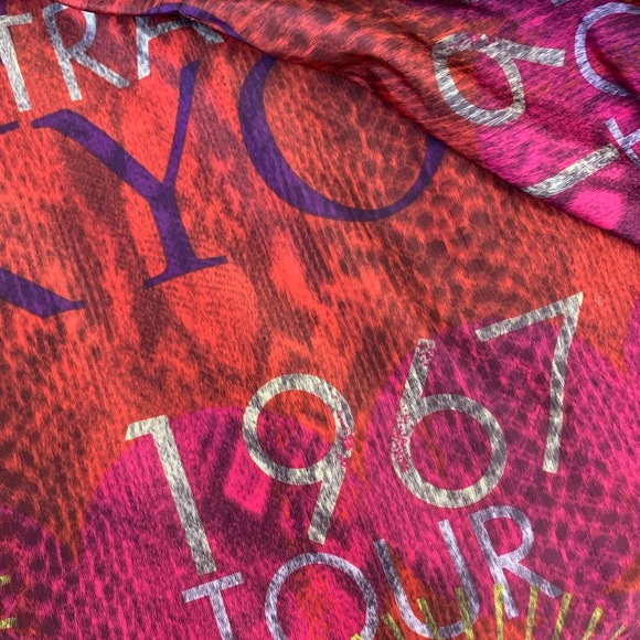 CUSTO BARCELONA Animal Print Waterproof Jacket With Hood & Pockets Purple Medium - Picture 8 of 11